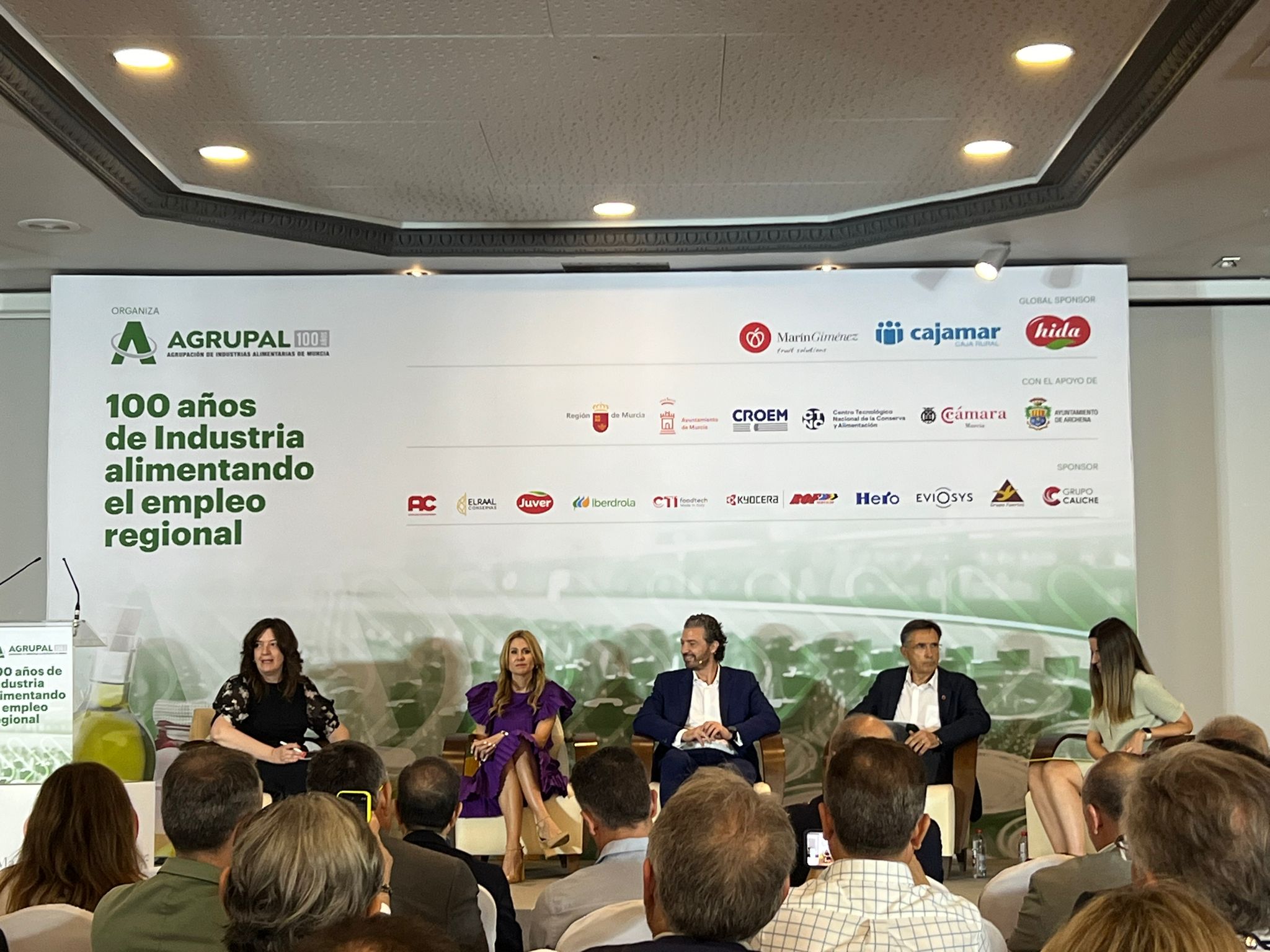 Celebración del Centenario de AGRUPAL: 100 Años de Industria Alimentaria y Empleo Regional en la Región de Murcia