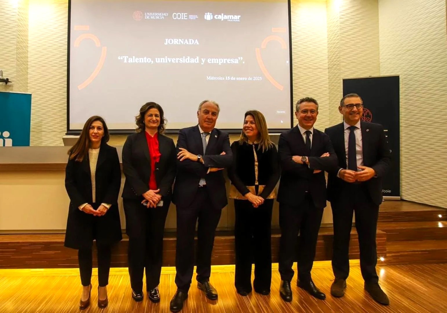 COITTRM/ACARMITT asiste a la jornada sobre 'La inserción laboral de los graduados de la UMU.