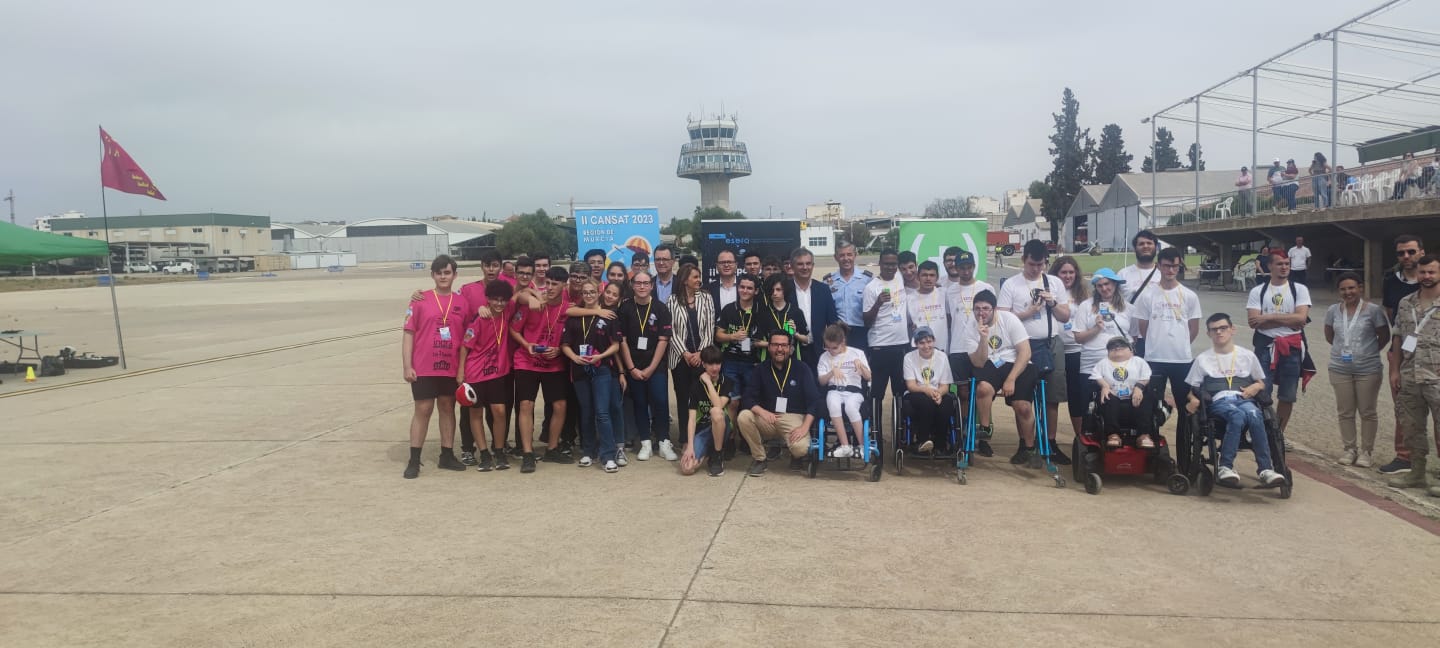 Final regional Cansat, es el segundo año que se realiza en Murcia