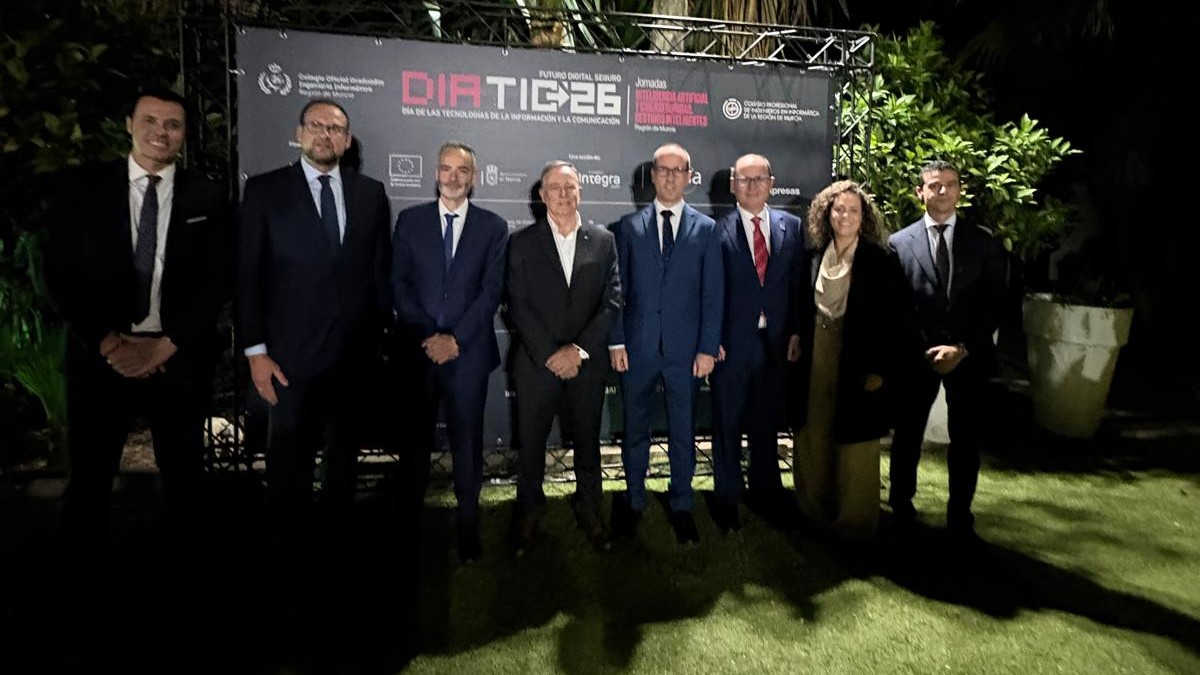 COGITTRM/ACARMITT asiste a la jornada DiaTic 26 Región de Murcia, centrada en inteligencia artificial y ciberseguridad